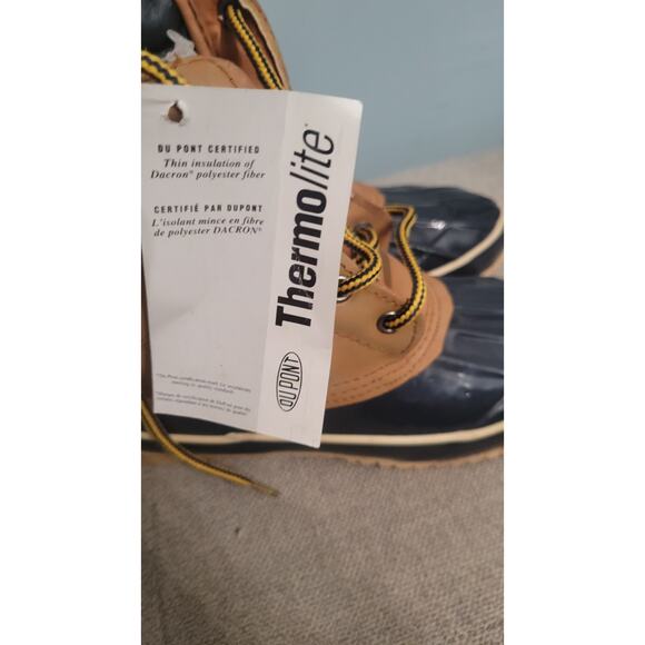 Herman Survivors Thermolite Duck Boots Size 6 Vintage Work Snow Boots NOS - Picture 11 of 13